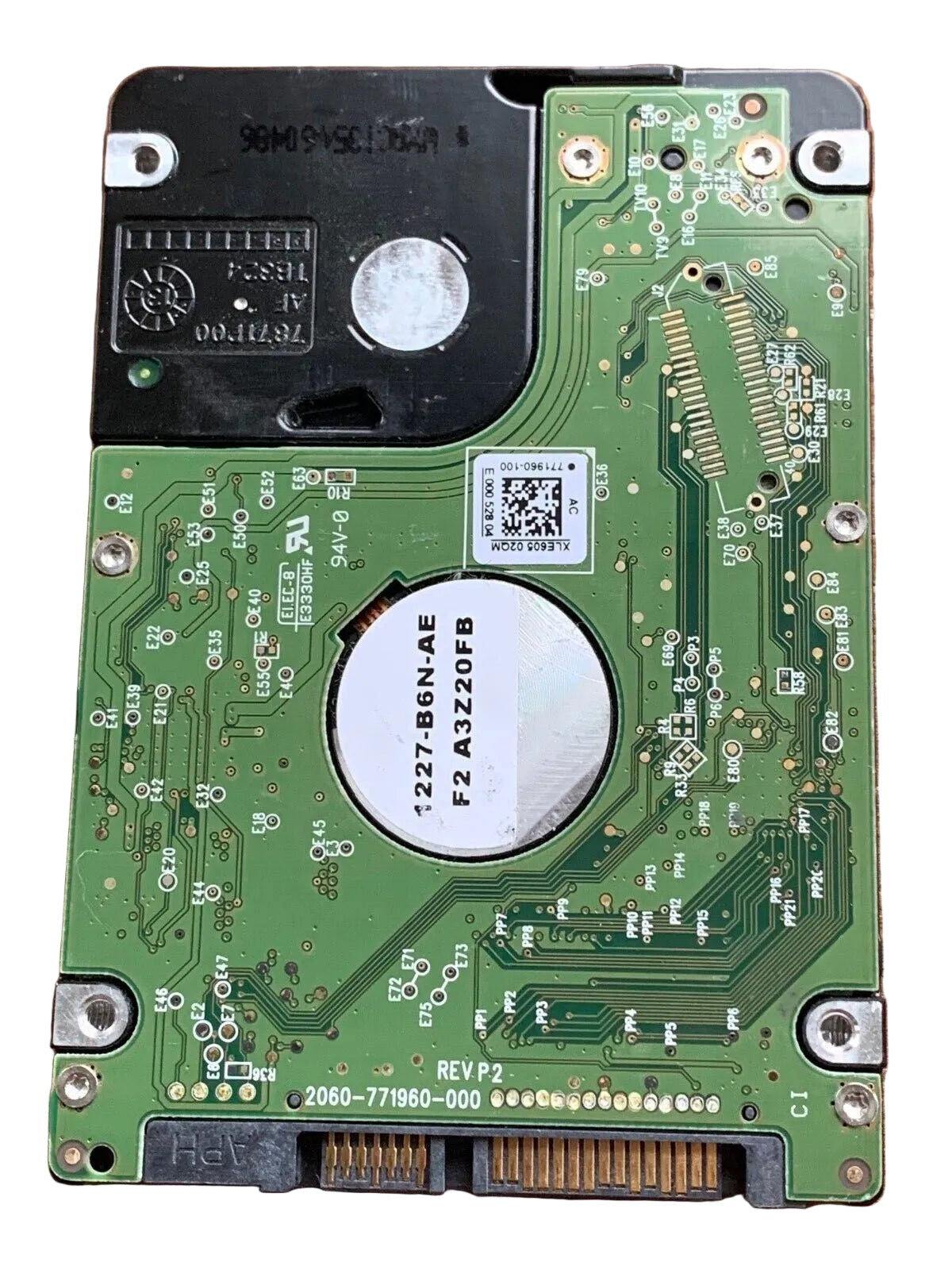 WD10JPVX-22JC3T0 – 2060-771960-000 REV P2 – EBUTJBB – 1227-B6N-AE F2 A3Z20FB – 1TB – 2.5" – SATA