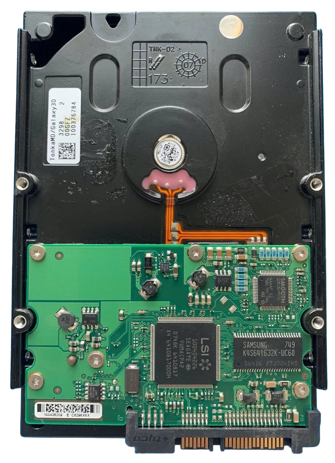 ST3250820AS – 100436209 Rev A – S/N: 9QE77A79 – P/N: 9BJ13E-042 – F/W: 3.BQE – Site: TK – Date: 08304 – 250GB – 3.5" – SATA