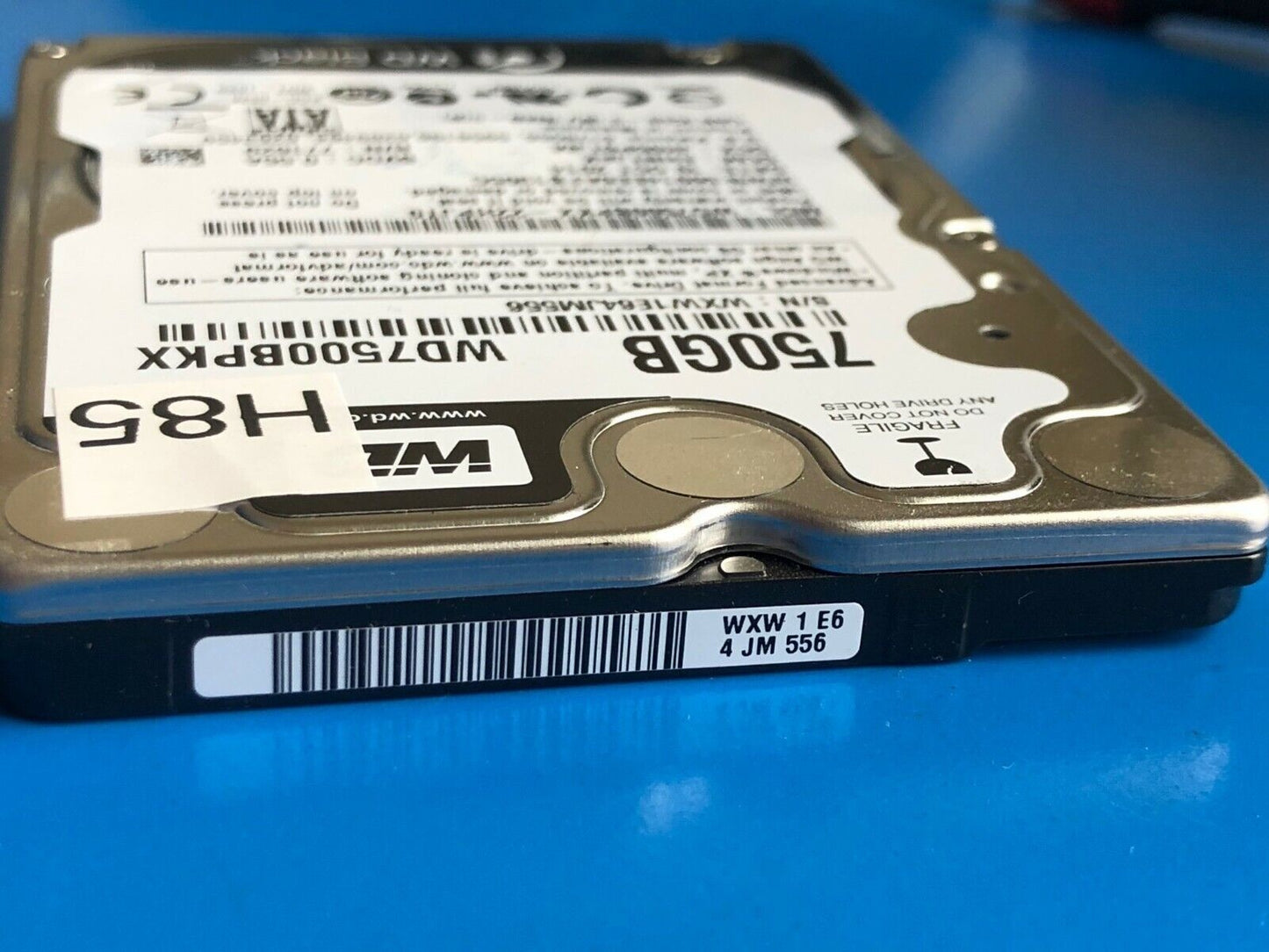 WD7500BPKX-22HPJT0, DCM EHNTJAK, Western Digital 750GB SATA 2.5 Hard Drive