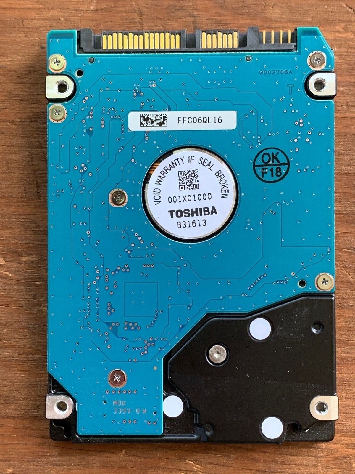 MK5065GSXF – G002705A – HDD2J62 P TV02 T – 500GB – 2.5" – SATA