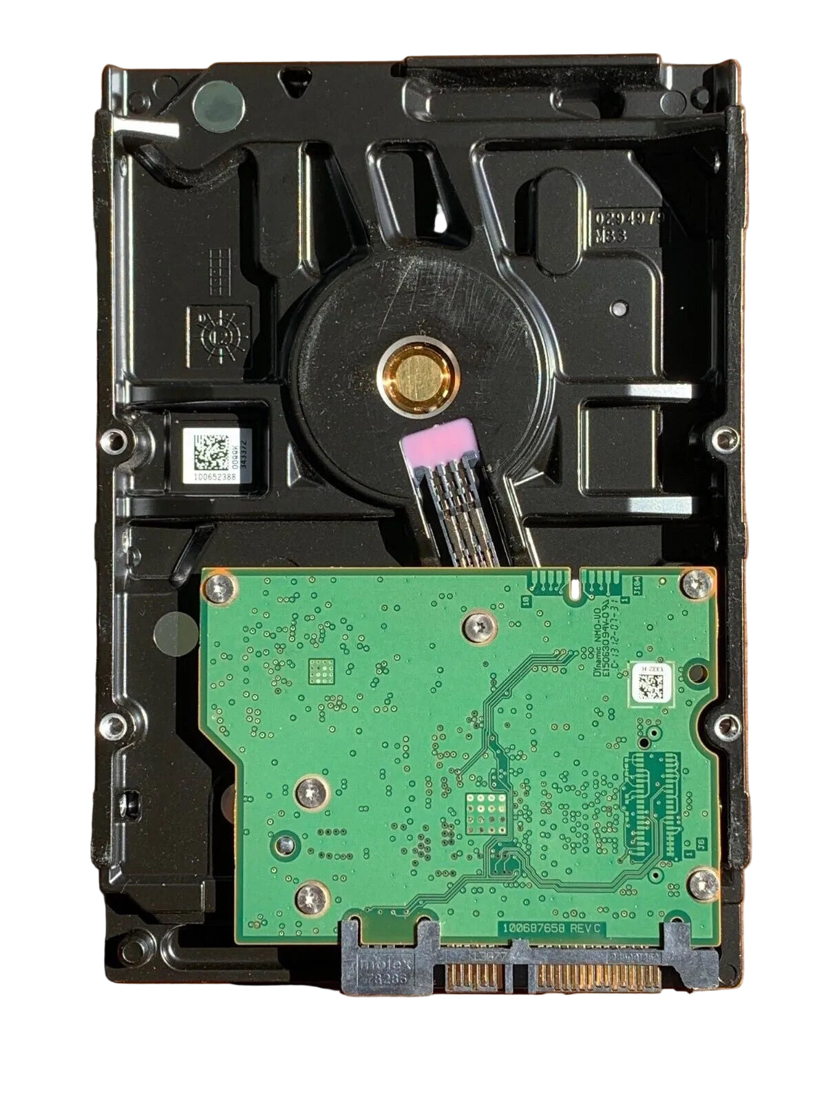 ST1000DM003 – 100687658 REV C – S/N: S1DB0517 – P/N: 1CH162-042 – F/W: AP15 – Site: SU – Date: 13461 – 1TB – 3.5" – SATA