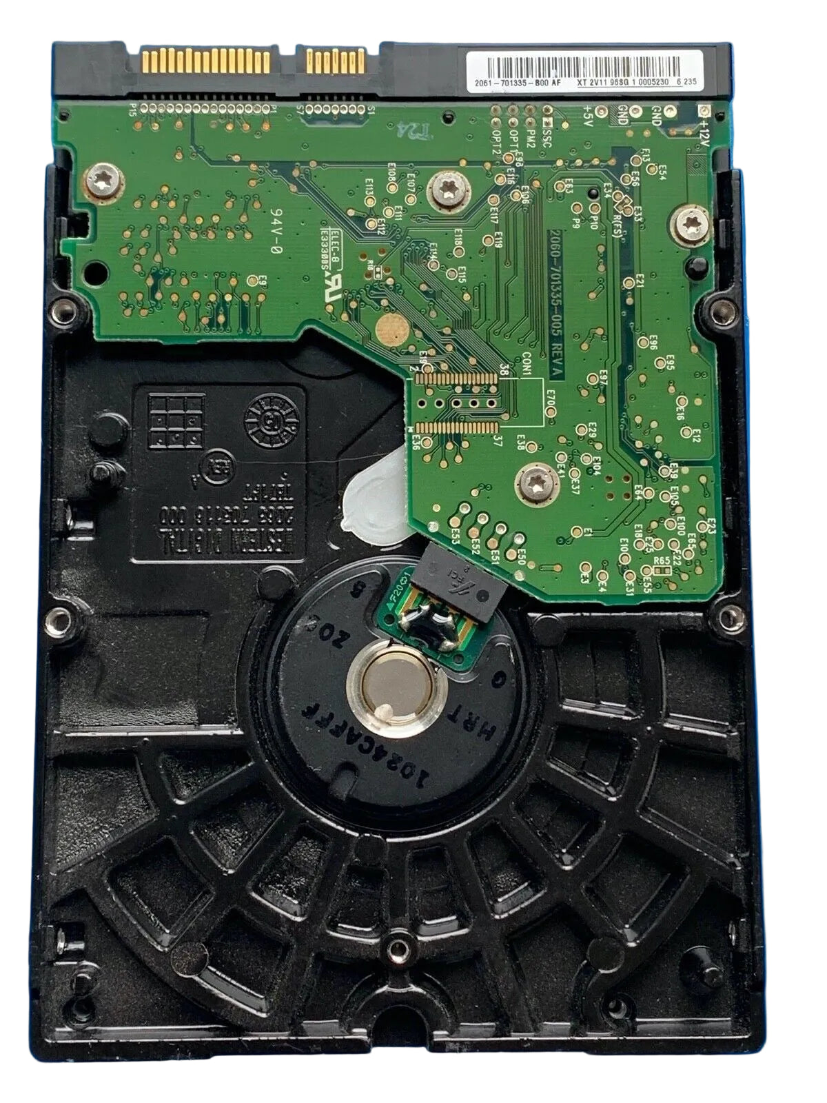 WD2500JS-41MVB1 – 2060-701335-005 REV A – DSBACTJAA – 1024CAFFF HRT 0 Z08 B – Date: 18 DEC 2005 – 250.0 GB – 3.5" – SATA