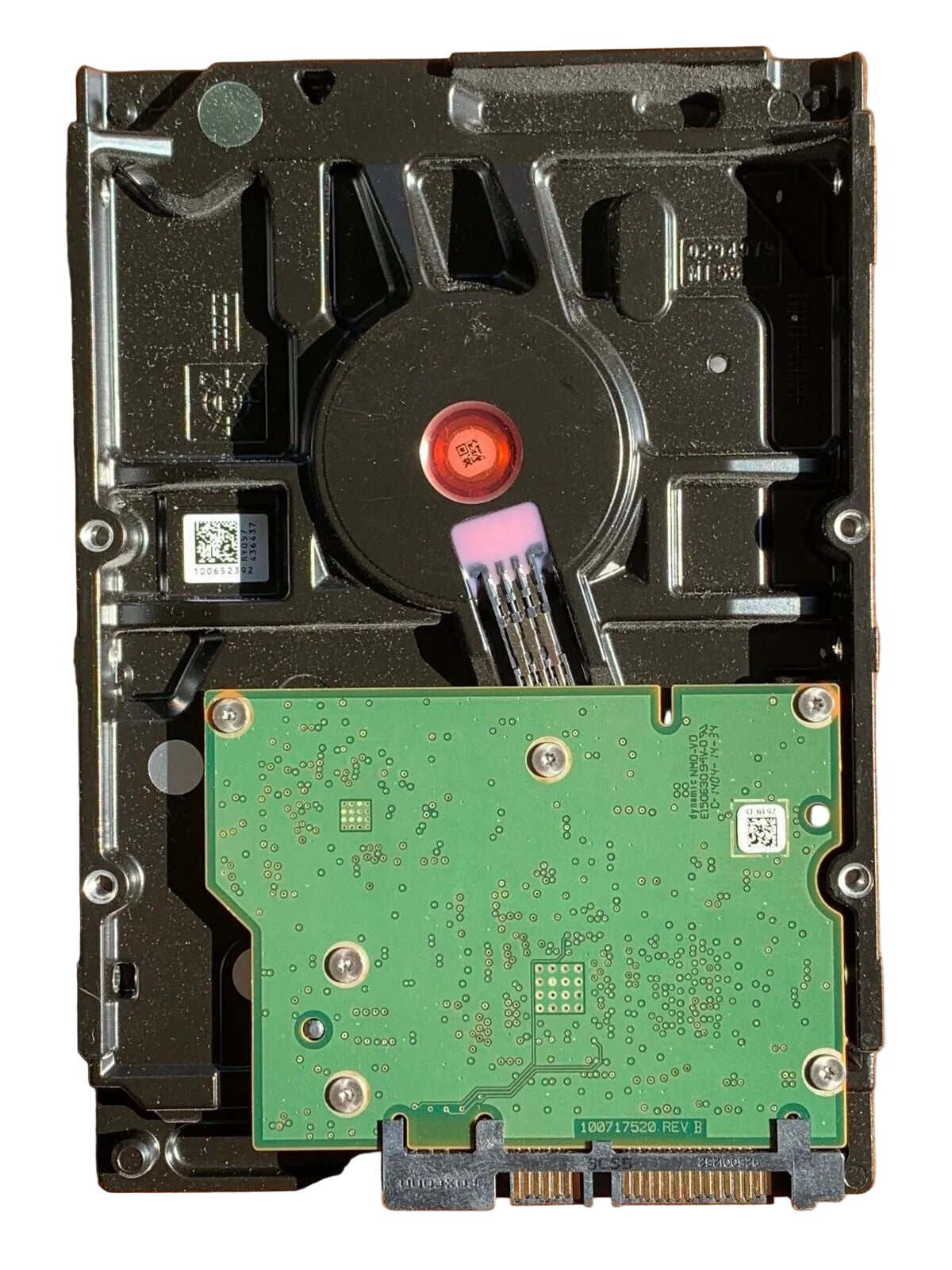 ST1000DM003 – 100717520 Rev B – S/N: Z1DBA61Y – P/N: 1CH162-048 – F/W: AP19 – Site: TK – Date: 14401 – 1TB – 3.5" – SATA