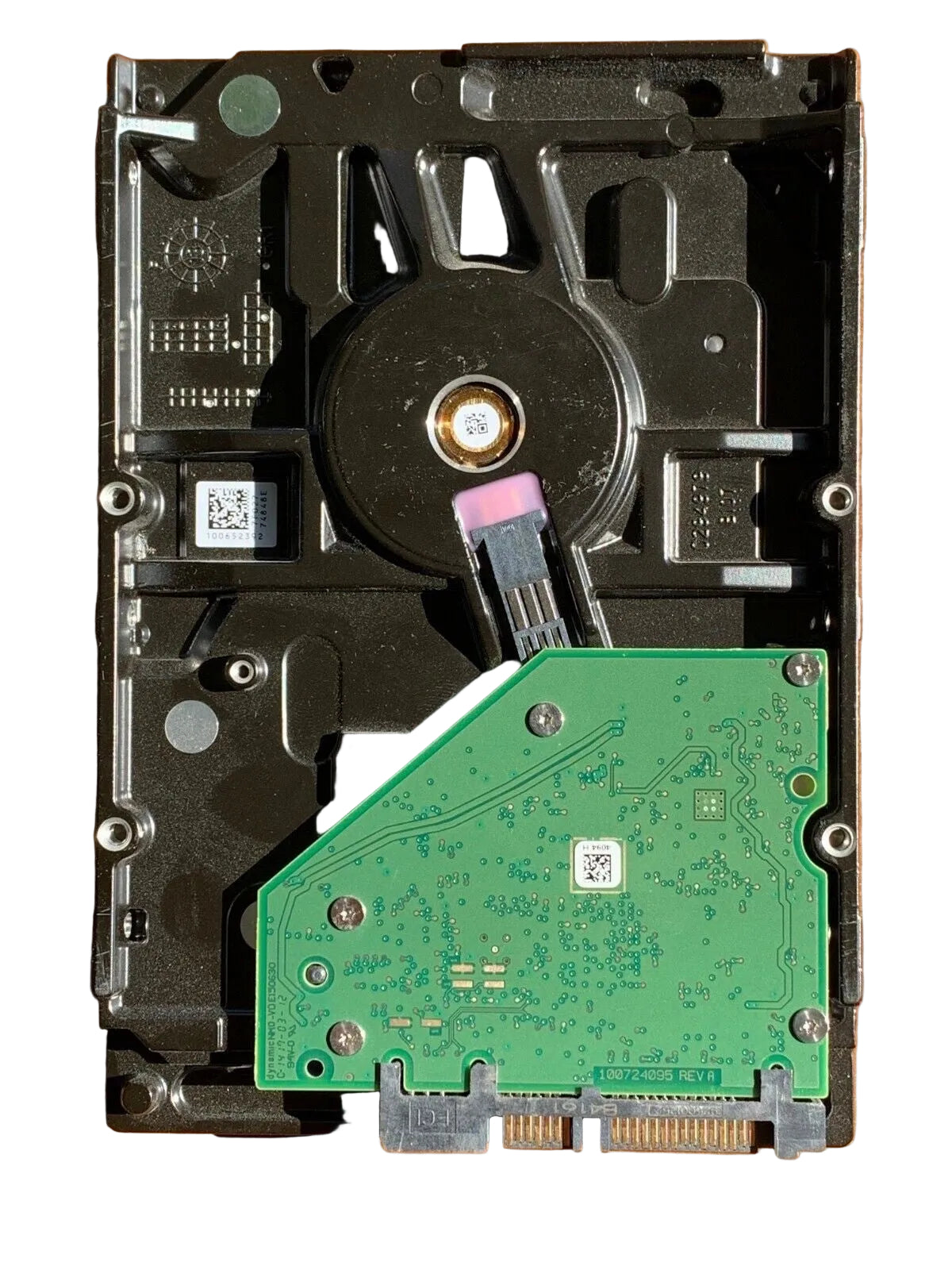 ST1000DM003 – 100724095 REV A – S/N: Z4Y0TV62 – P/N: 1ER162-040 – F/W: AP14 – Site: TK – Date: 15022 – 1TB – 3.5" – SATA
