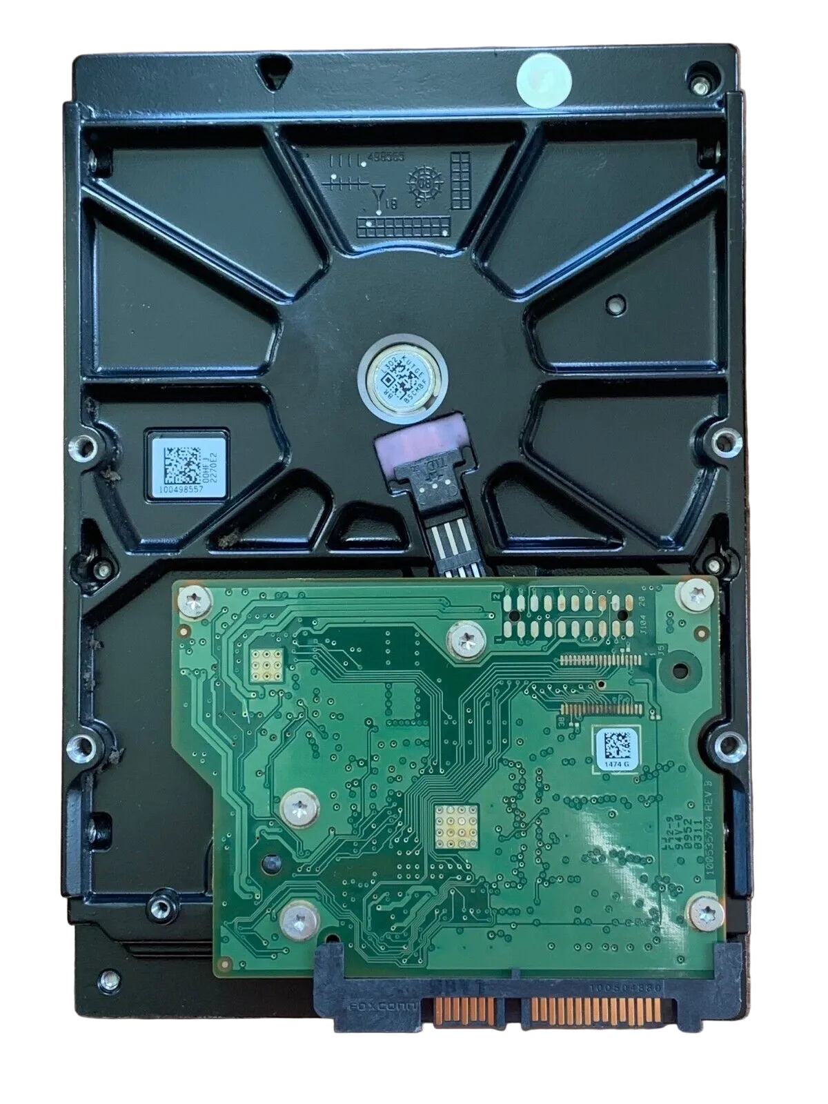 ST3500418AS – 100535704 REV B – S/N: 6VMARQHJ – P/N: 9SL142-042 – F/W: AP24 – Site: SU – Date: 10277 – 500GB – 3.5" – SATA