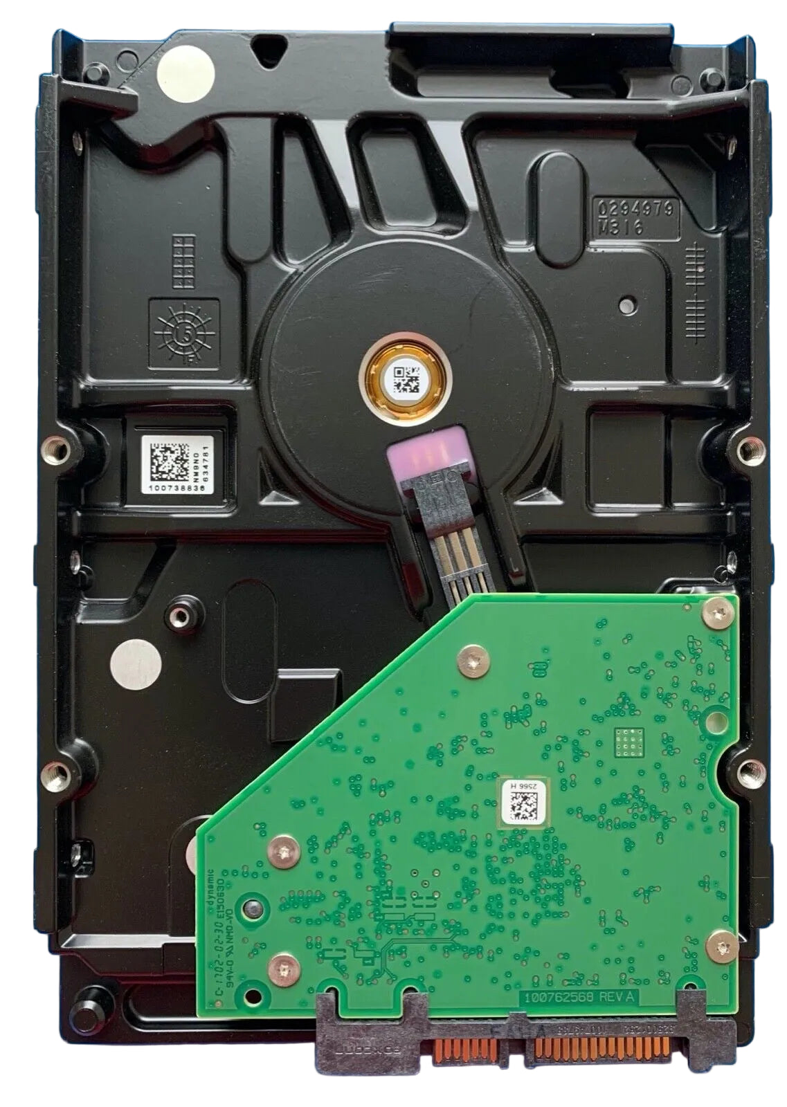 ST1000DM003 – 100762568 REV A – S/N: Z4YEZEMH – P/N: 1ER162-045 – F/W: AQ04 – Site: TK – Date: 17391 – 1TB – 3.5" – SATA