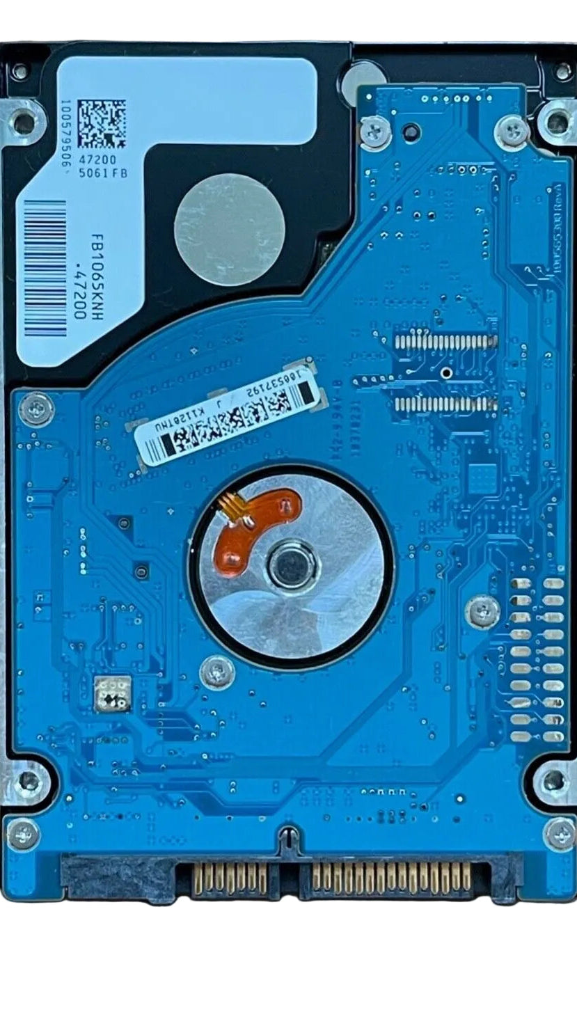 ST9500325ASG – S/N: 5VEEA94R – P/N: 9KAG34-042 – F/W: 0008APM2 – Site: WU – Date: 11167 – 500GB – 2.5" – SATA