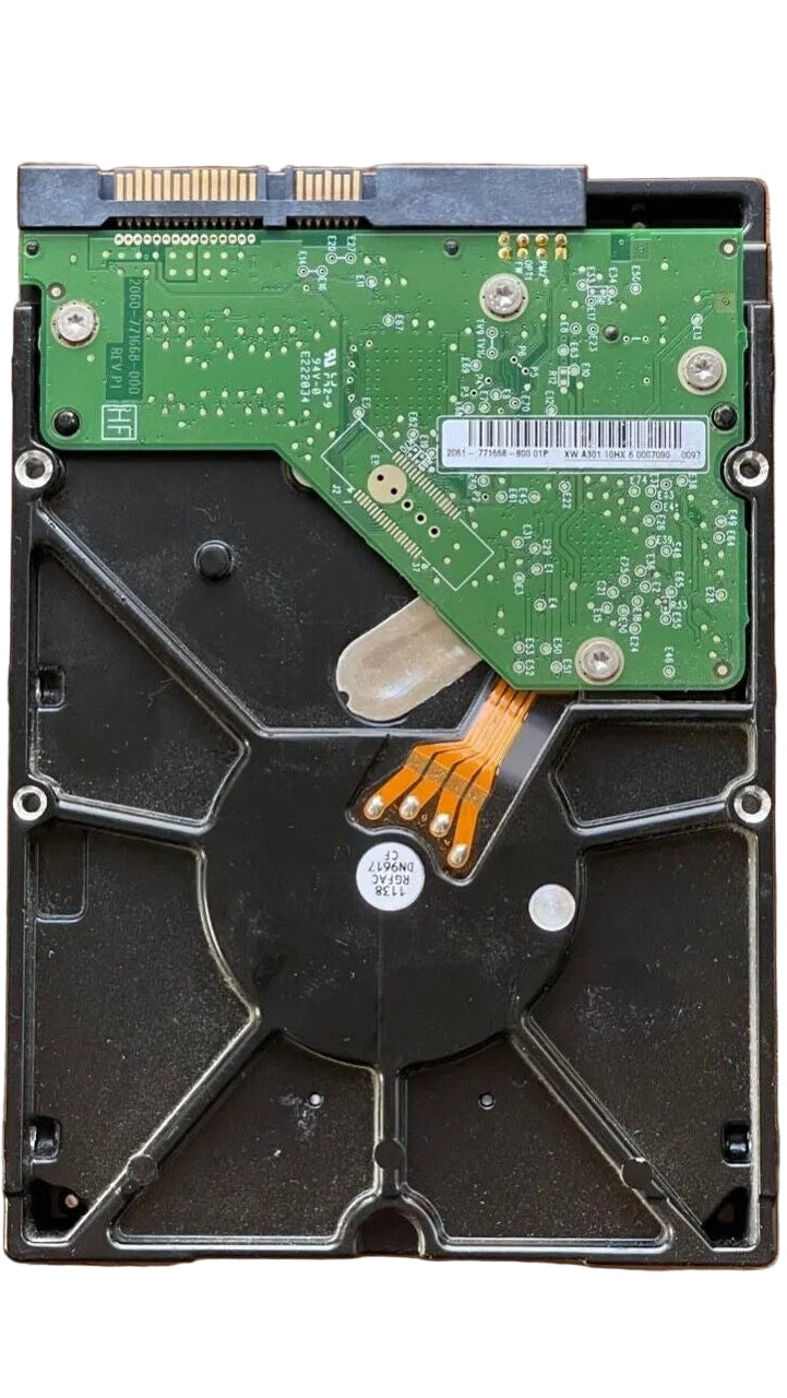 WD1001FALS-40U9B0 – 2060-771668-000 Rev P1 -HBNNHT2CB – 1138 RGFAC DN9617 CF – 1TB – 3.5" – SATA