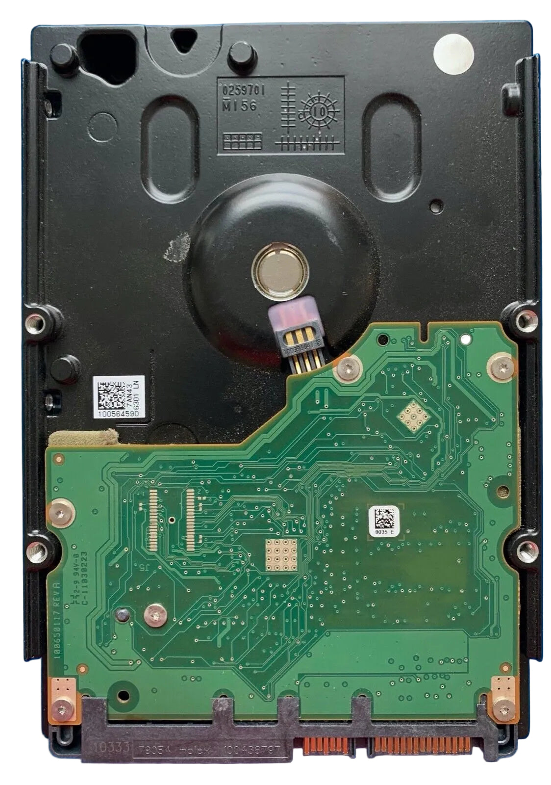 ST31000528AS – 100650117 REV A – S/N: 9VPBVP59 – P/N: 9SL154-046 – F/W: AP4C – Site: TK – Date: 11327 – 1TB – 3.5" – SATA