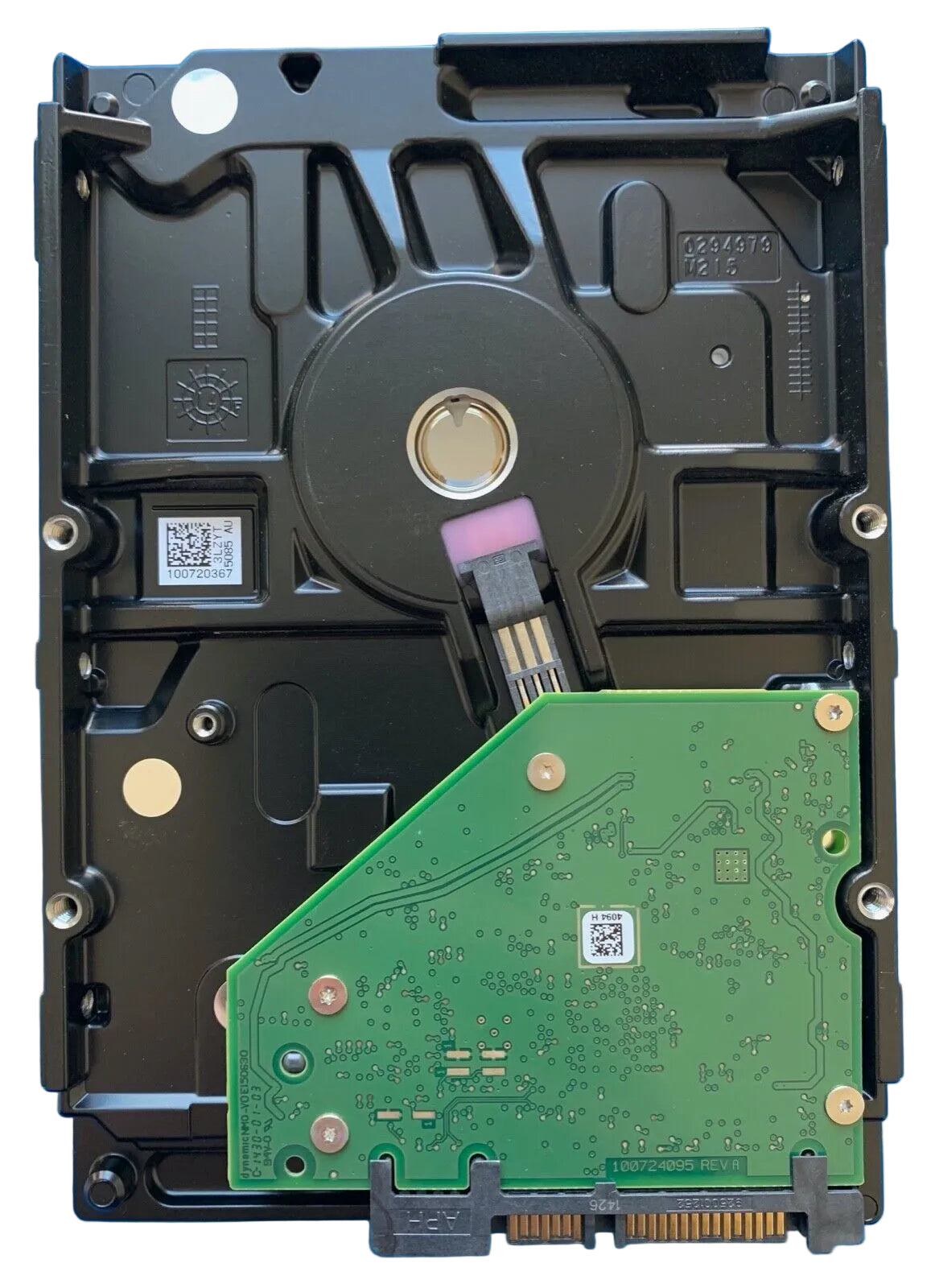 ST1000DM003 – 100724095 REV A – S/N: Z4Y278JH – P/N: 1ER162-040 – F/W: AP14 – Site: TK – Date: 15121 – 1TB – 3.5" – SATA