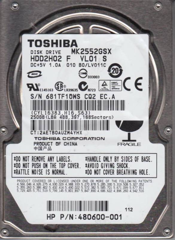 Cover label photo