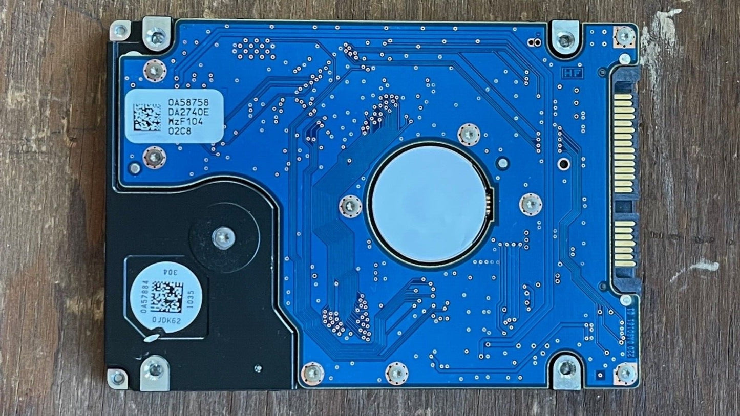 HTS545032B9A302 – 0A58758 DA2740 – HDD:5K500 B-320 – TS5SAA320 – DA3846 – P/N: H2T320854S – 320GB – 2.5" – SATA