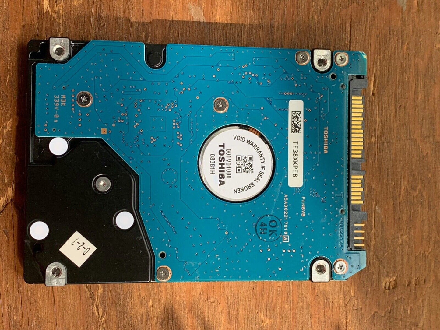 MK3253GSX – G002217 – HDD2H17 – A0/LM005B – 250GB – 2.5" – SATA