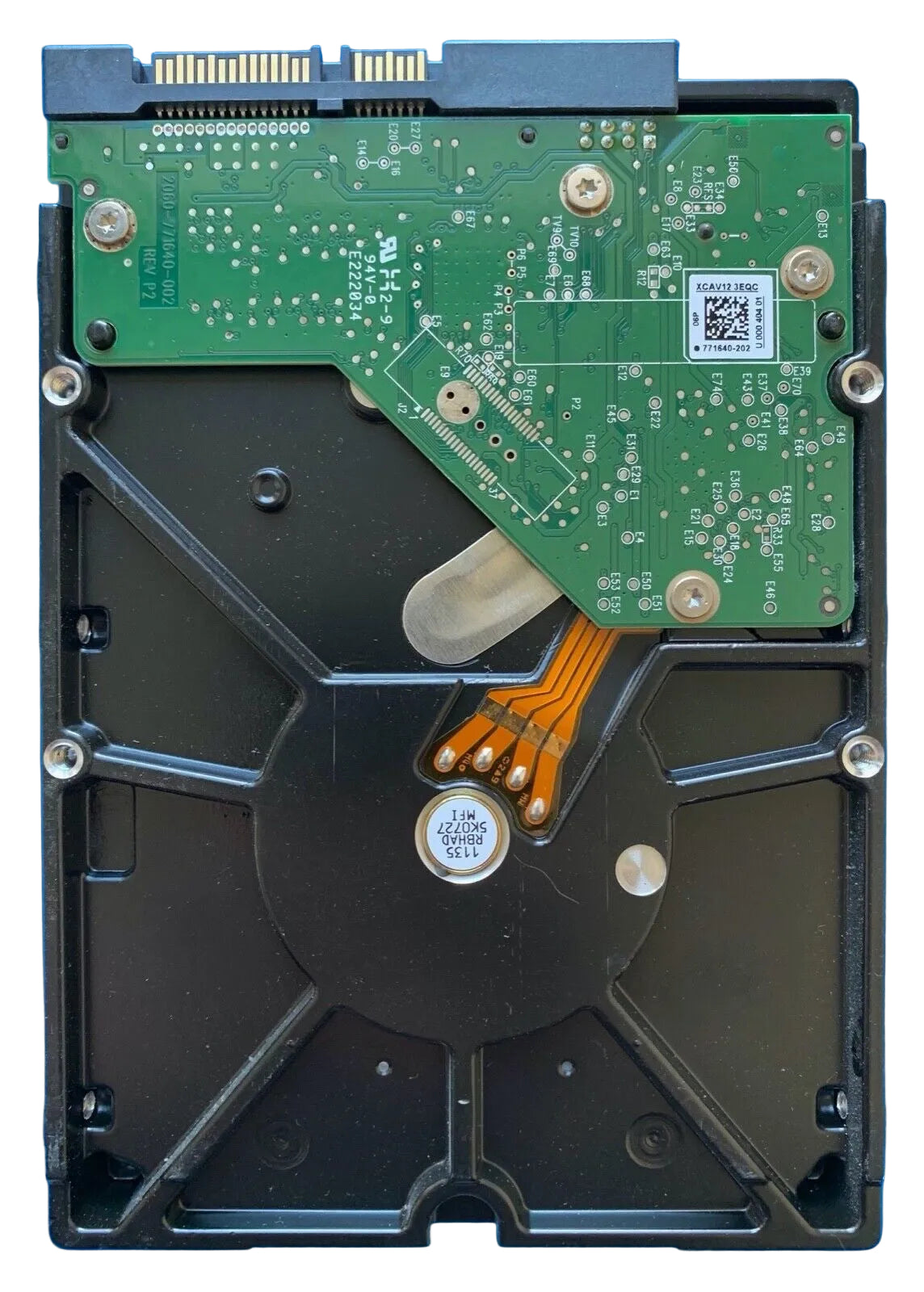 WD1001FALS-40Y6A0 – 2060-771640-002 Rev P2 - HBNNHTJAAB – 1135 RBHAD 5K0727 MFI – 1TB – 3.5" – SATA