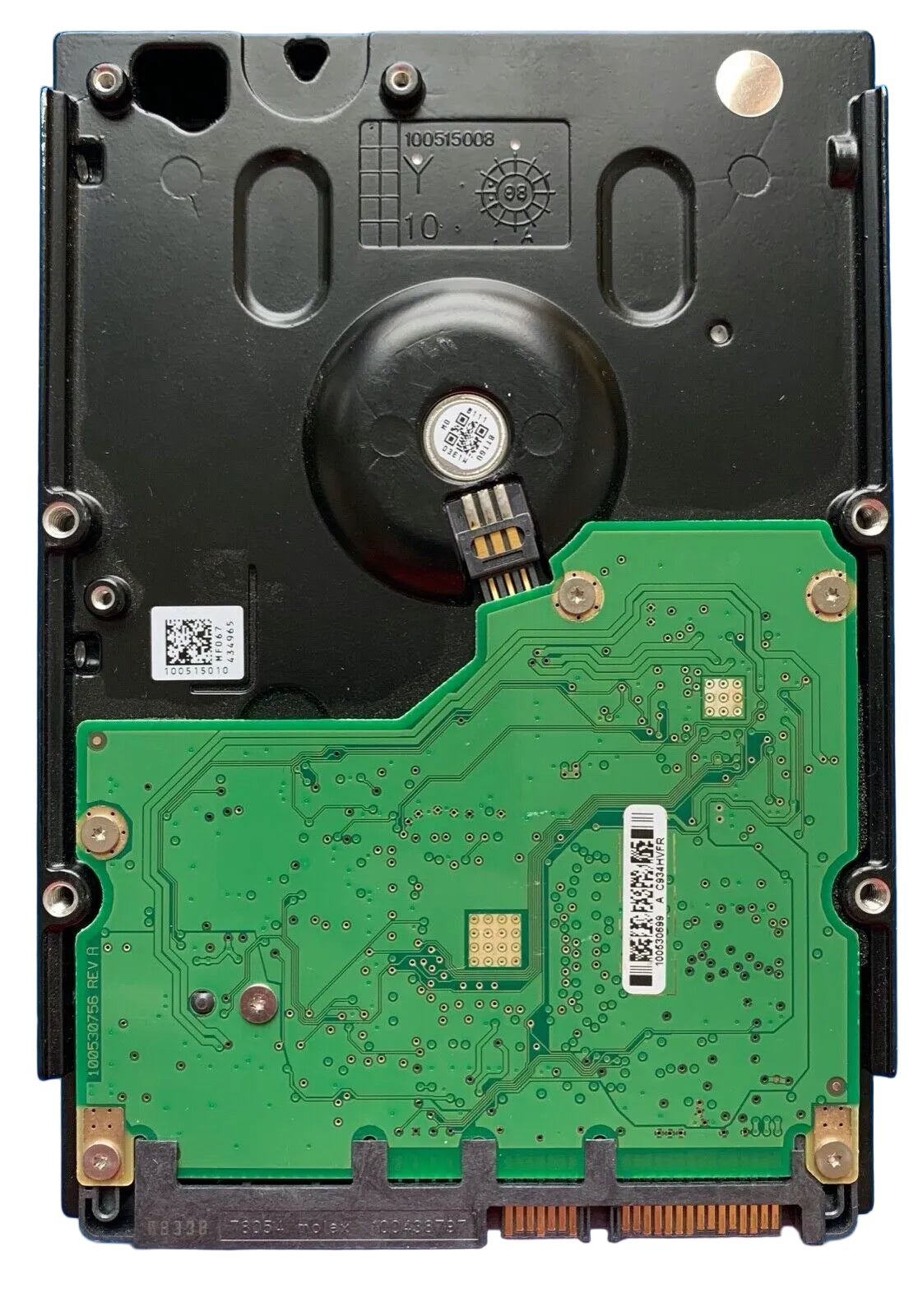 ST31500341AS – 100530756 Rev A – S/N: 9VS1AAK9 – P/N: 9JU138-302 – F/W: CC1H – Site: TK – Date: 09374 – 1.5TB – 3.5" – SATA