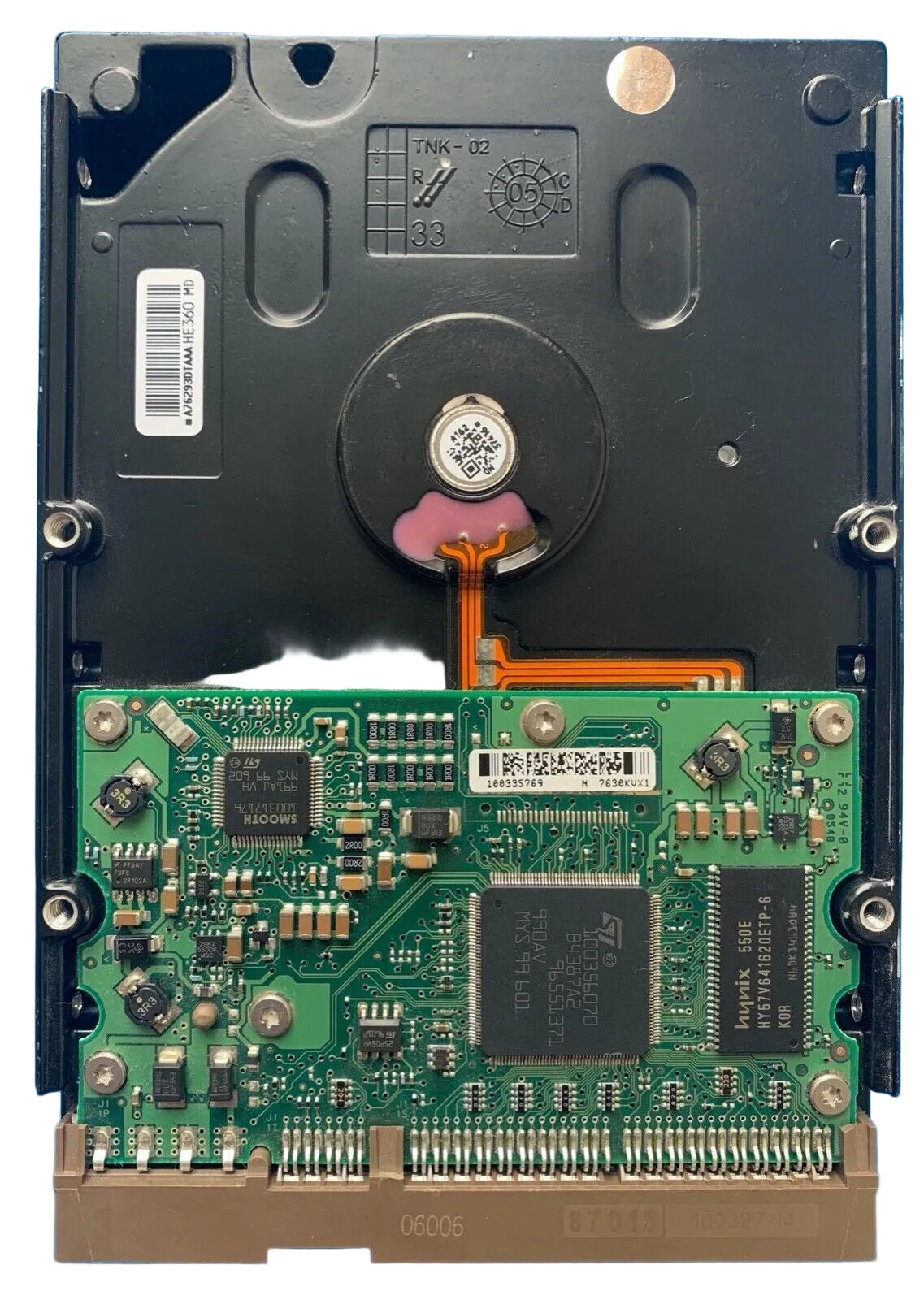 ST3250823A – 100335769 Rev C – S/N: 4ND2JRTK – P/N: 9Y7283-511 – F/W: 3.03 – Site: TK – Date: 06332 – 250GB – 3.5" – IDE/PATA