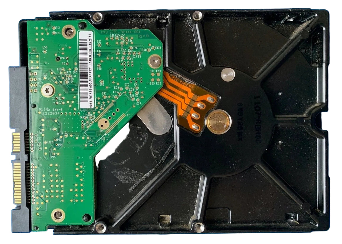WD2500AAJS-40VWA1 – 2060-701444-004 Rev A – HGRNNTJMAN – Date: 02 DEC 2008 – 250GB – 3.5" – SATA