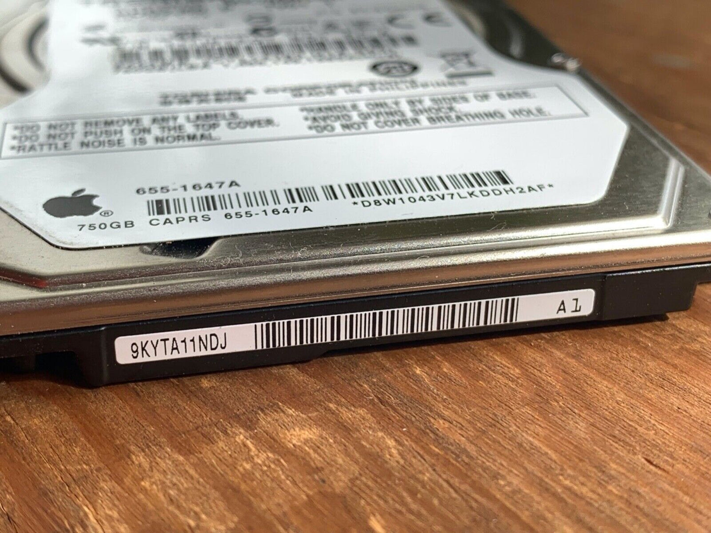 MK7559GSXF – G002825A – HDD2J60 – 750GB – 2.5" – SATA