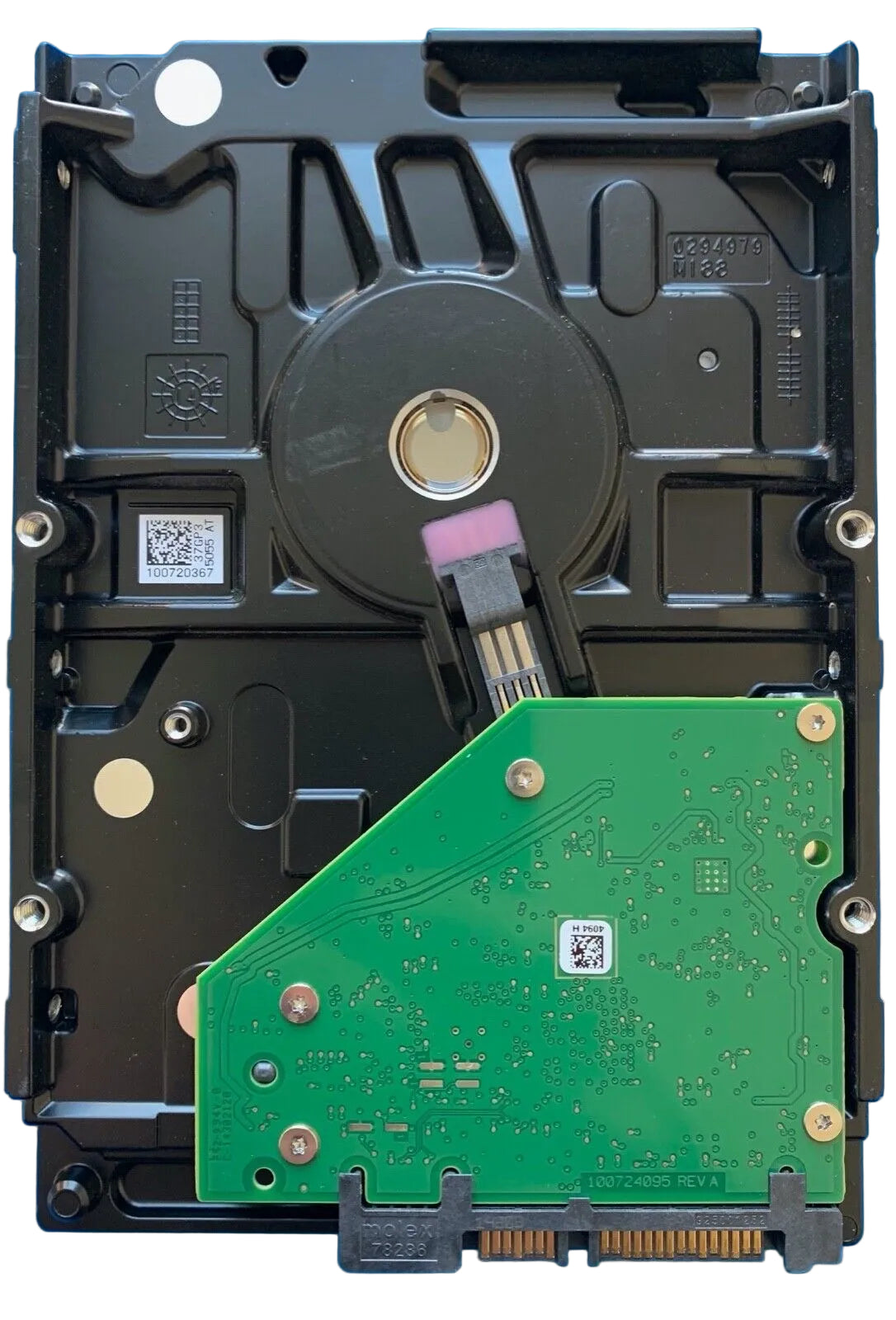 ST1000DM003 – 100724095 REV A – S/N: Z4Y26GQC – P/N: 1ER162-040 – F/W: AP14 – Site: TK – Date: 15112 – 1TB – 3.5" – SATA