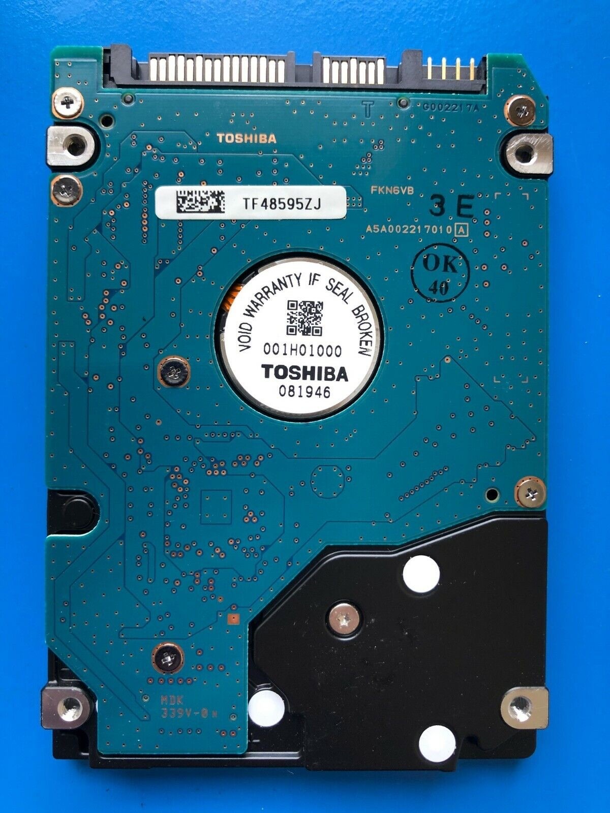 MK1652GSX – G002217A - HDD2H03 – 160GB – 2.5" – SATA