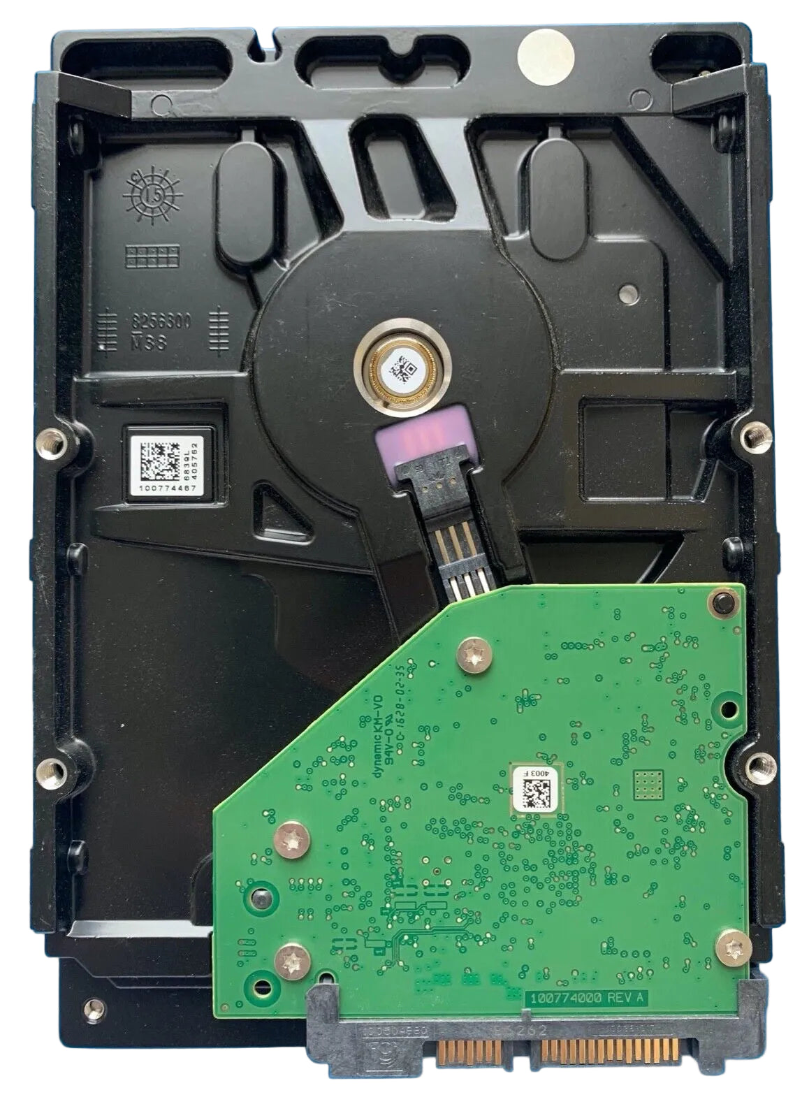 ST1000DM003 – 100774000 REV A – S/N: Z9A5JDXK – P/N: 1SB102-300 – F/W: CC43 – Site: TK – Date: 11AUG2016 – 1TB – 3.5" – SATA