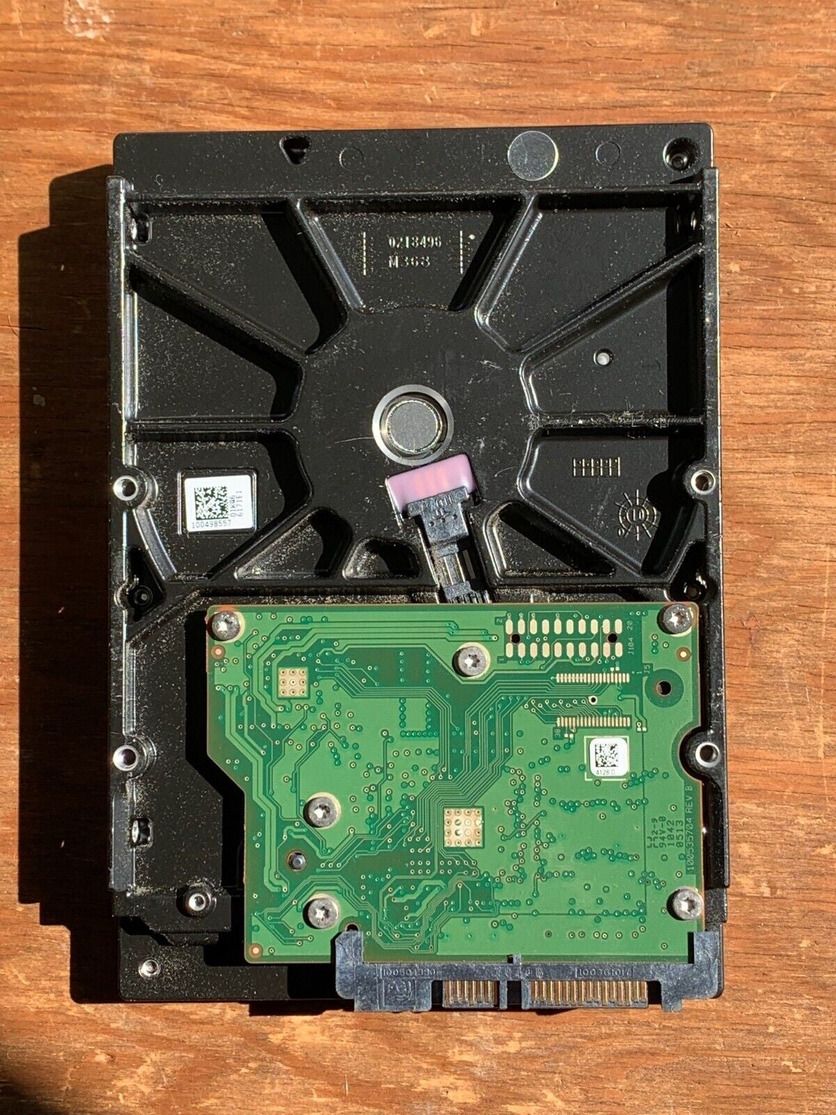 ST3500418AS – S/N: 5VML30SK – P/N: 9SL142-042 – F/W: AP24 – Site: WU – Date: 11186 – 500GB – 3.5" – SATA