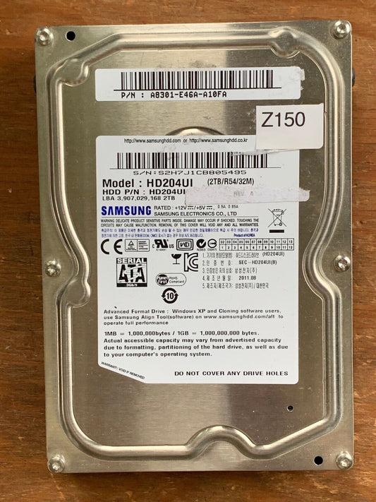 HD204UI – 2TB – 3.5" – SATA