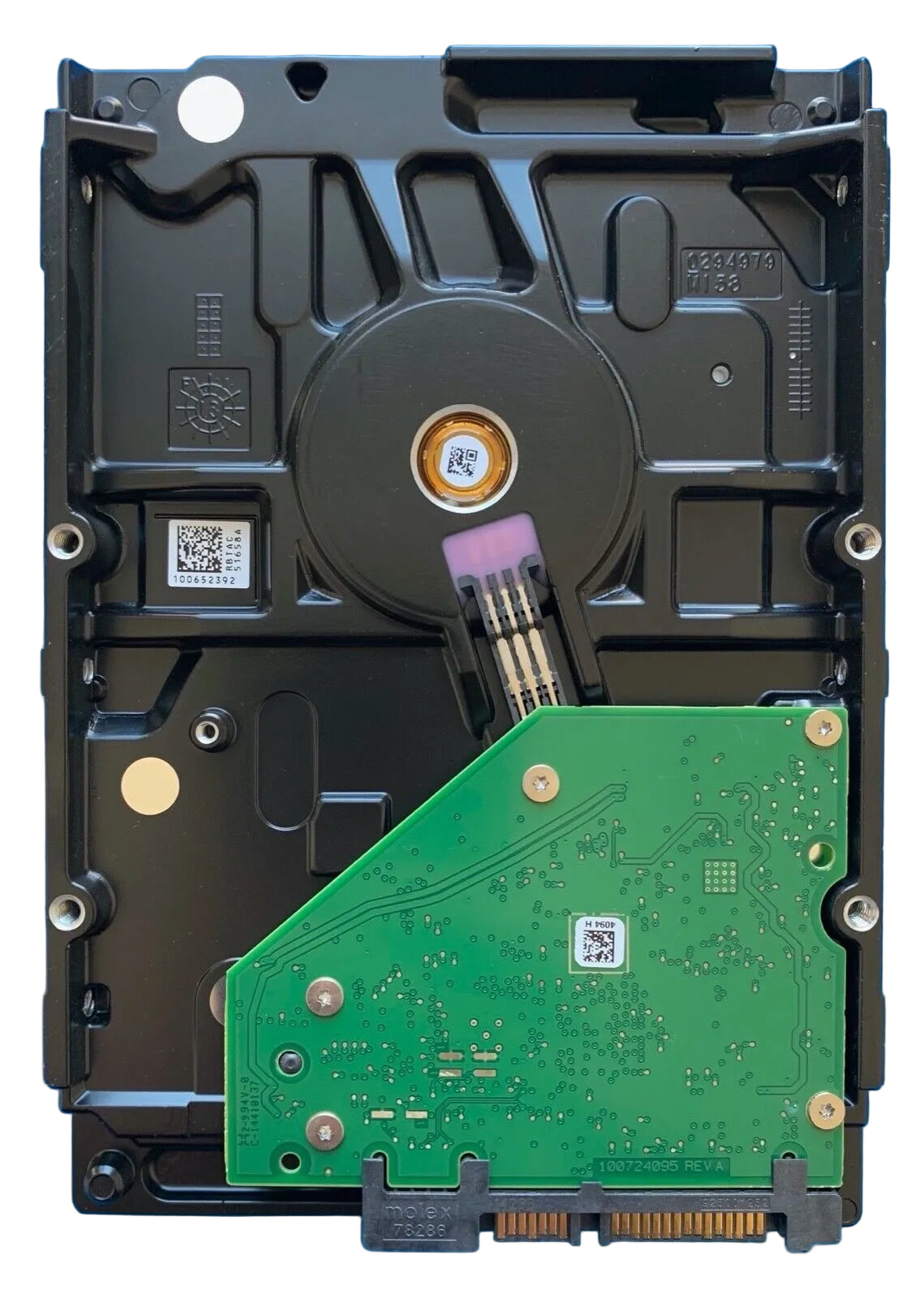 ST1000DM003 – 100724095 REV A – S/N: Z4Y3FA7K – P/N: 1ER162-040 – F/W: AP14 – Site: TK – Date: 15195 – 1TB – 3.5" – SATA