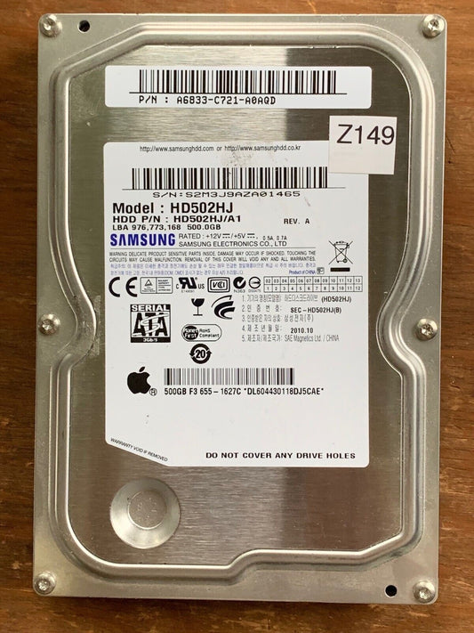 HD502HJ – 500GB – 3.5" – SATA