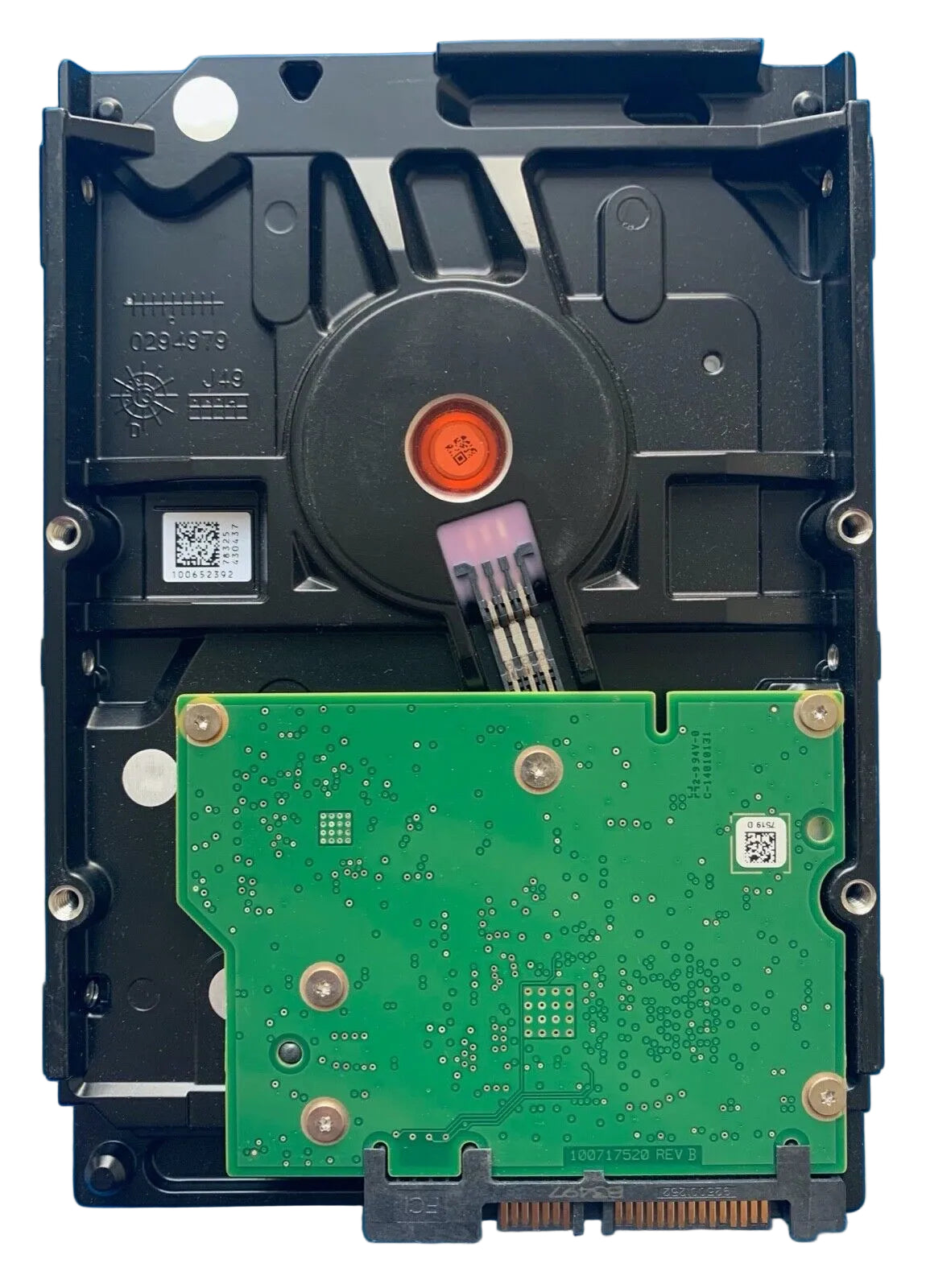 ST1000DM003 – 100717520 Rev B – S/N: S1DHRG9Q – P/N: 1CH162-510 – F/W: CC47 – Site: SU – Date: 14347 – 1TB – 3.5" – SATA