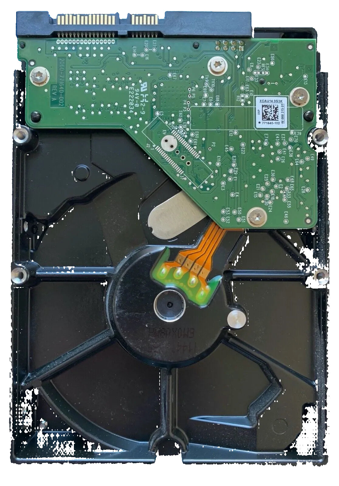 WD5000AAKS-40V6A0 – 2060-771640-002 Rev A – HGRNNTJMGN – Date: 22 OCT 2010 – 500GB – 3.5" – SATA