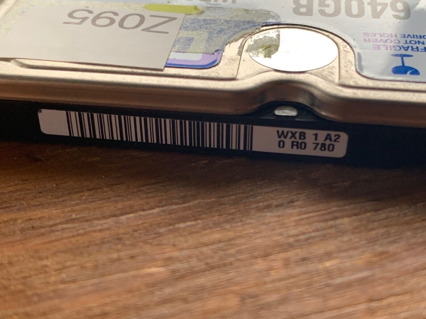 WD6400BPVT-00HXZT0, DCM: HHCVJHBB, Western Digital 640GB SATA 2.5 Hard Drive