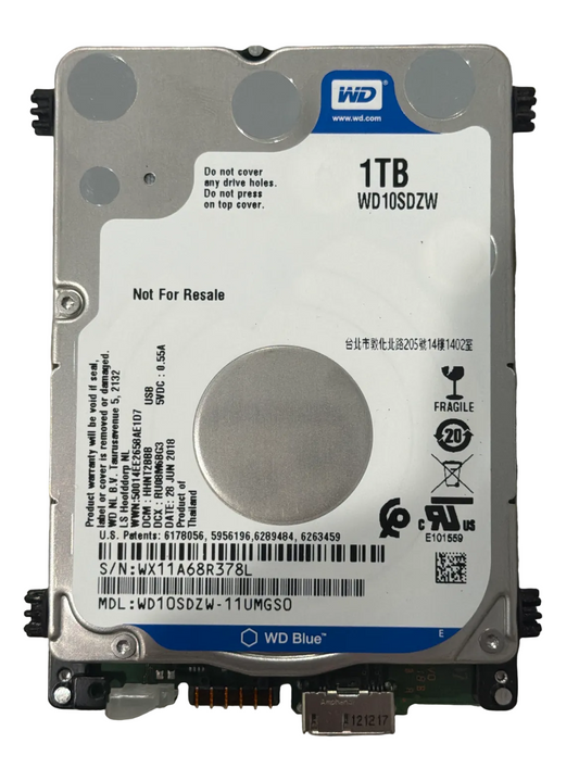 WD10SDZW-11UMGS0 – 2060-800069-001 REV P1 – HHKT2BBB – 1TB – 2.5" – USB