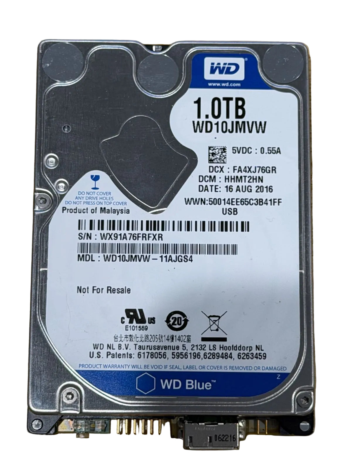 Cover label photo