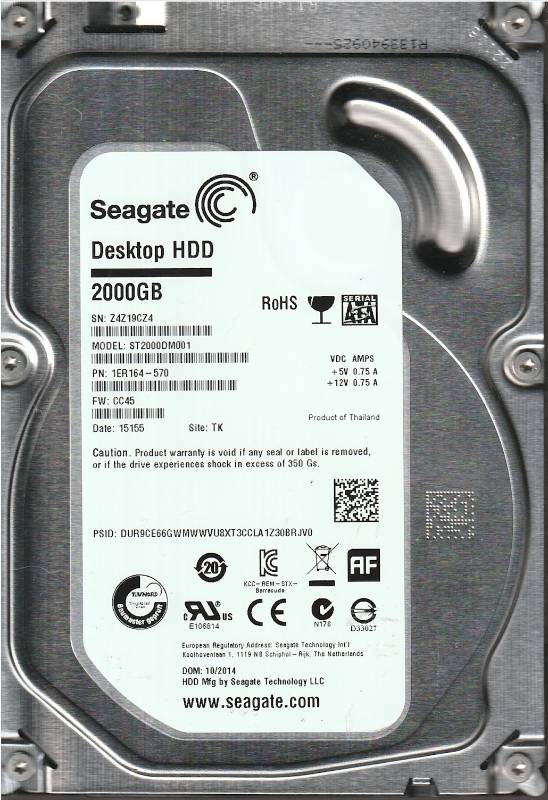 Cover label photo