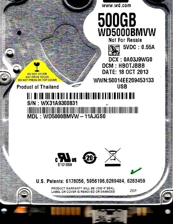 Cover label photo