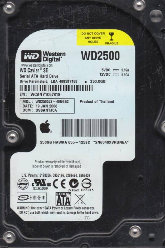 Cover label photo
