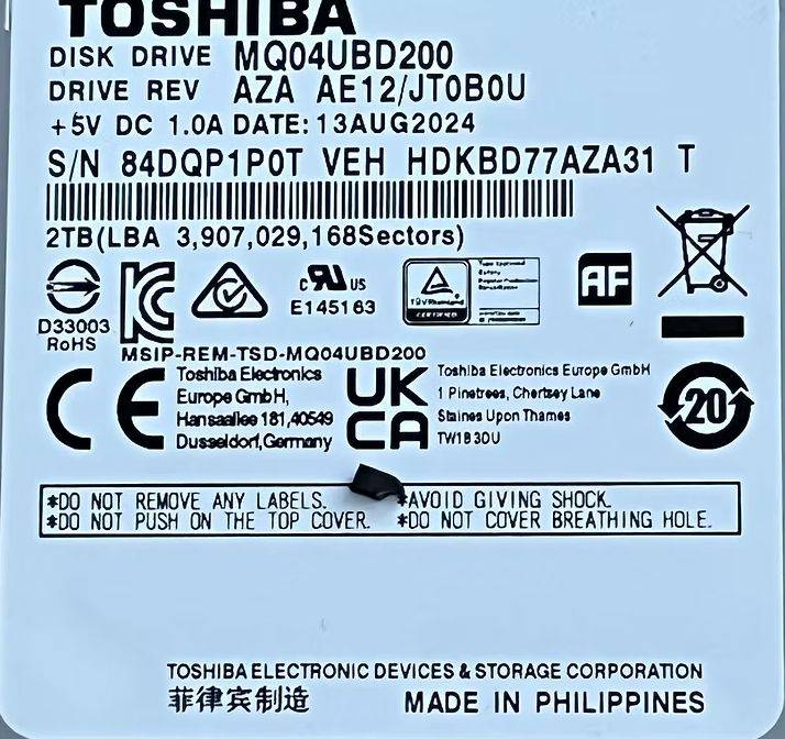 Cover label photo