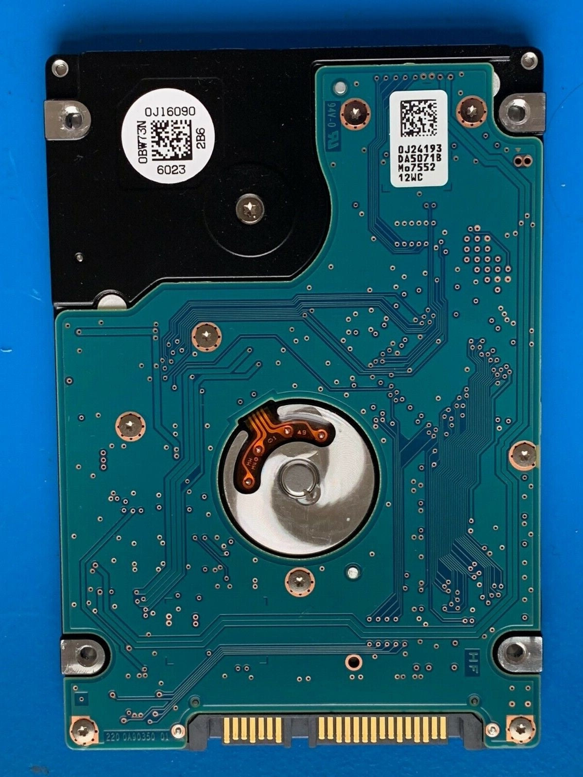 HTS545050A7E362 – 0J24193 DA5071 – HDD:Z5K500-500 – TT5SAE500 – DA5754 – P/N: 0J38085 – 500GB – 2.5" – SATA